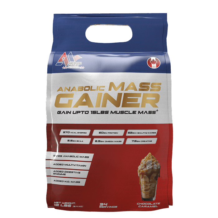Americanz Muscles Anabolic Mass Gainer 5.4kg